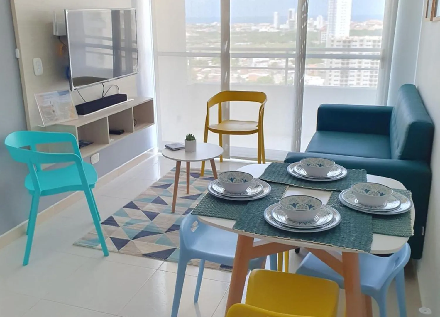 Acogedor Apto En Piso 22 Vista Al Mar Cartagena Apartment